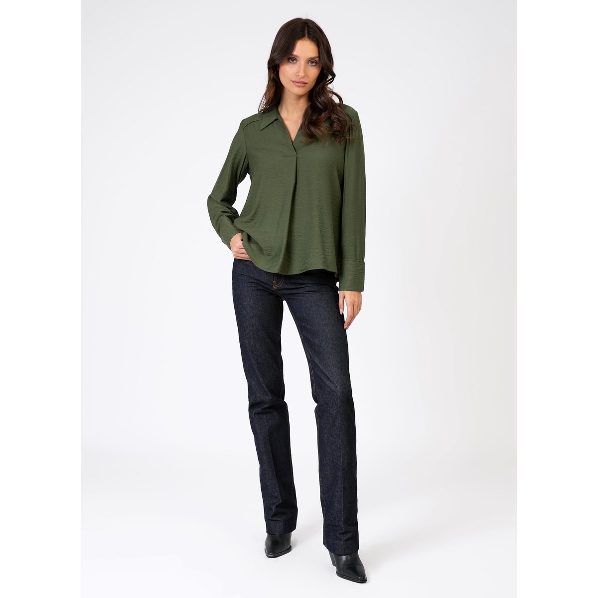 Blouse KATHYS militaire, AN'GE