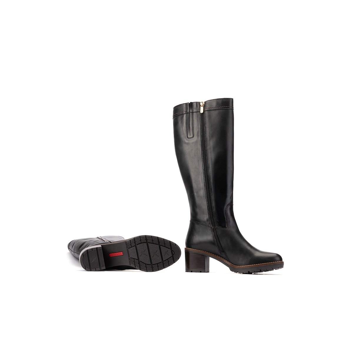 Bottes cuir Llanes black, PIKOLINOS