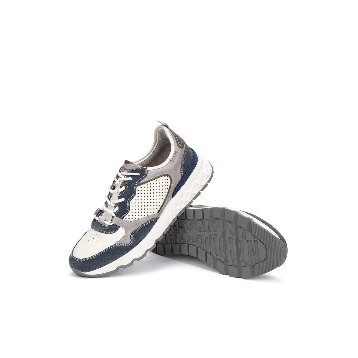 Baskets cuir Aranda off white, PIKOLINOS