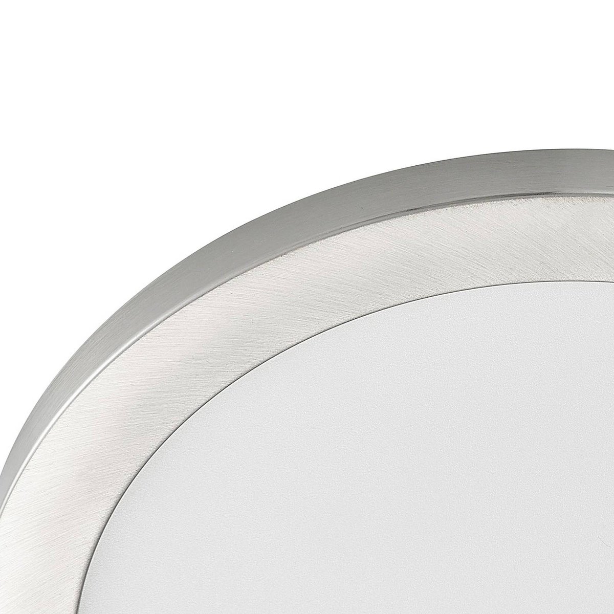 Plafonnier en aluminium moderneLED, Aureka argent, PRIOS