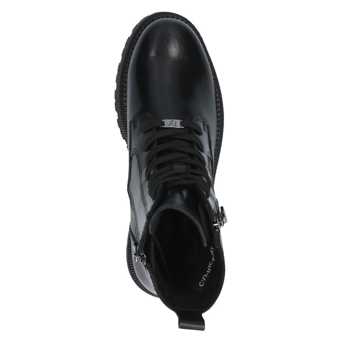 Bottine fourée noir nappa, CAPRICE