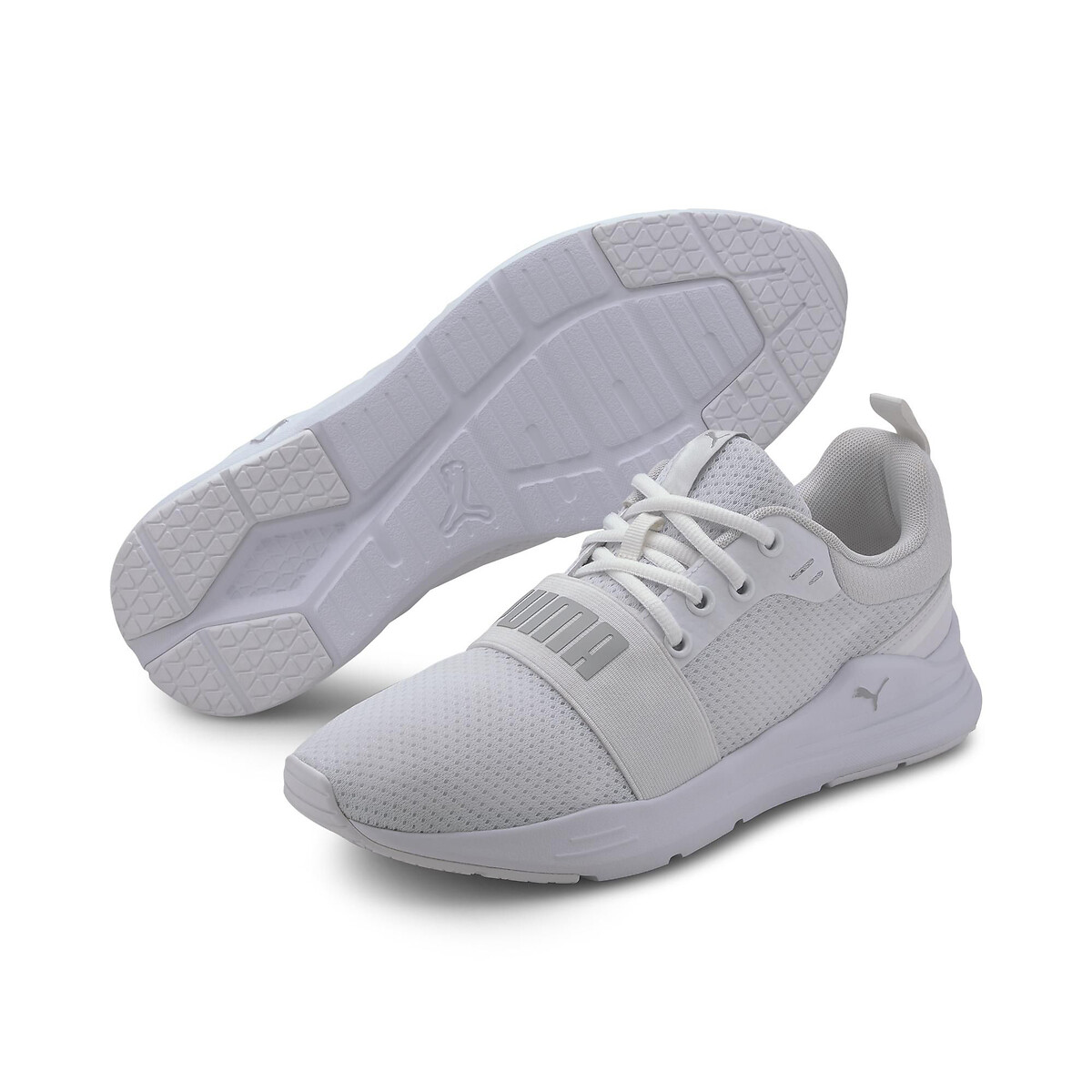 Baskets Puma Wired Run blanc/gris, PUMA