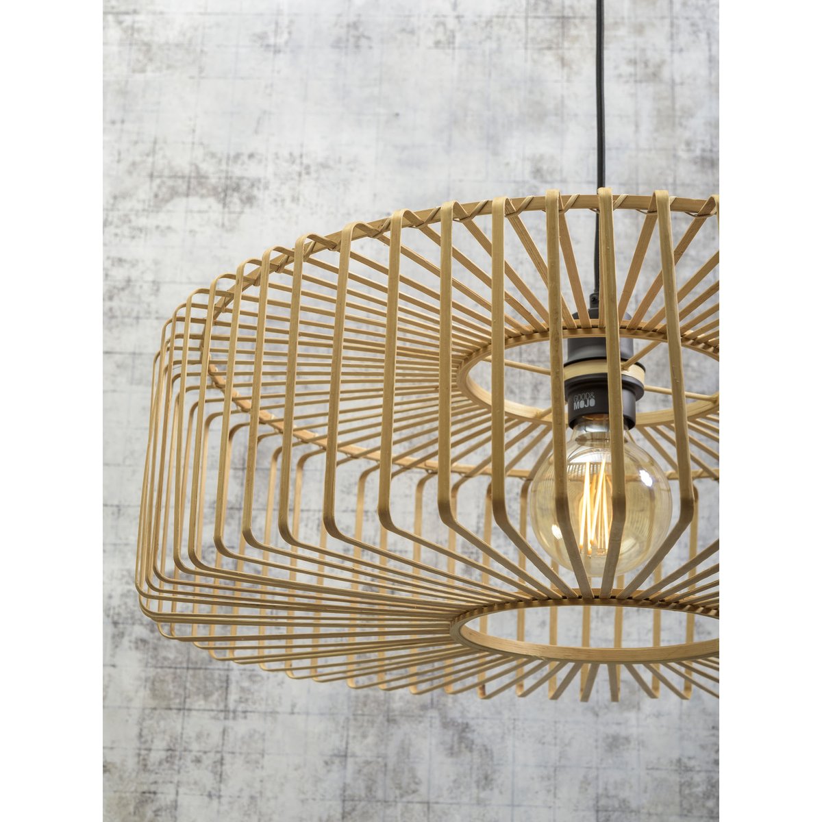 Lampadaire Bambou BROMO naturel, GOOD & MOJO