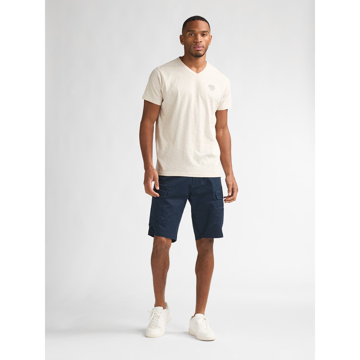 Short cargo heatwave bleu navy blue, PETROL INDUSTRIES