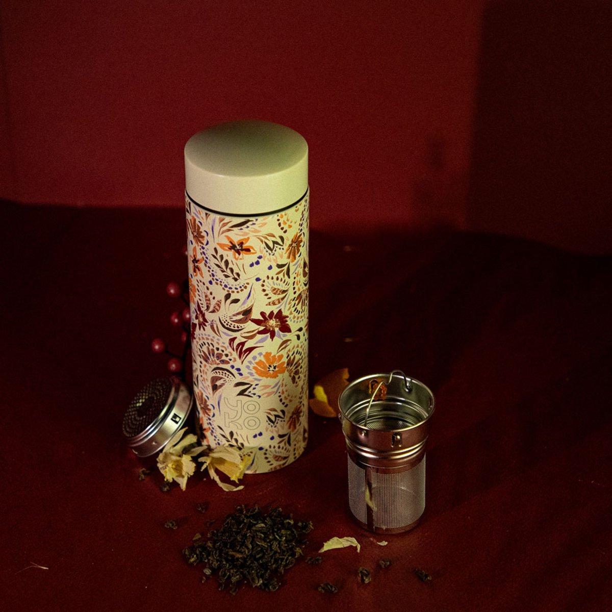 Théière isotherme Marbella 35 cl multicolore, YOKO