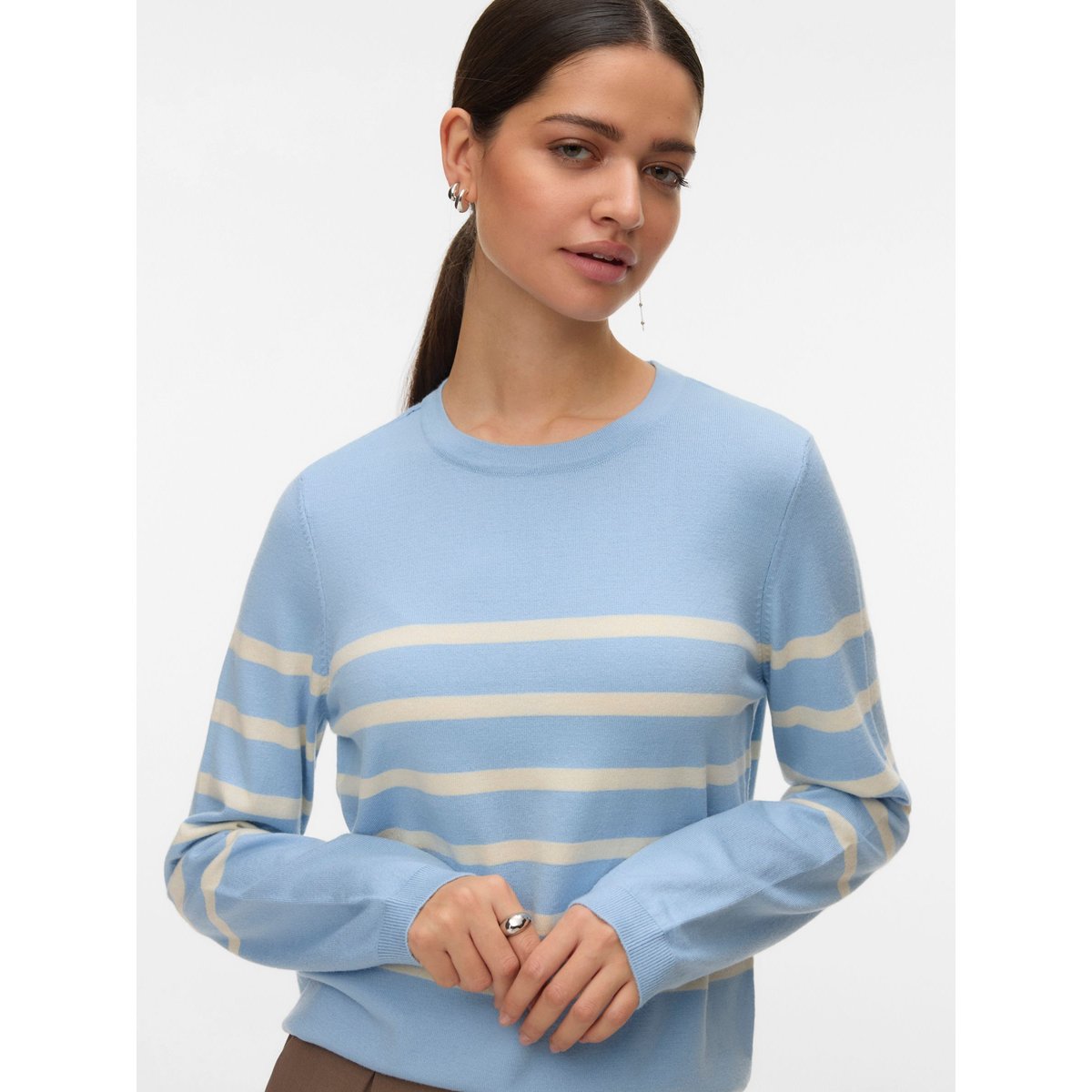 Pull En Maille cashmere blue 1, VERO MODA