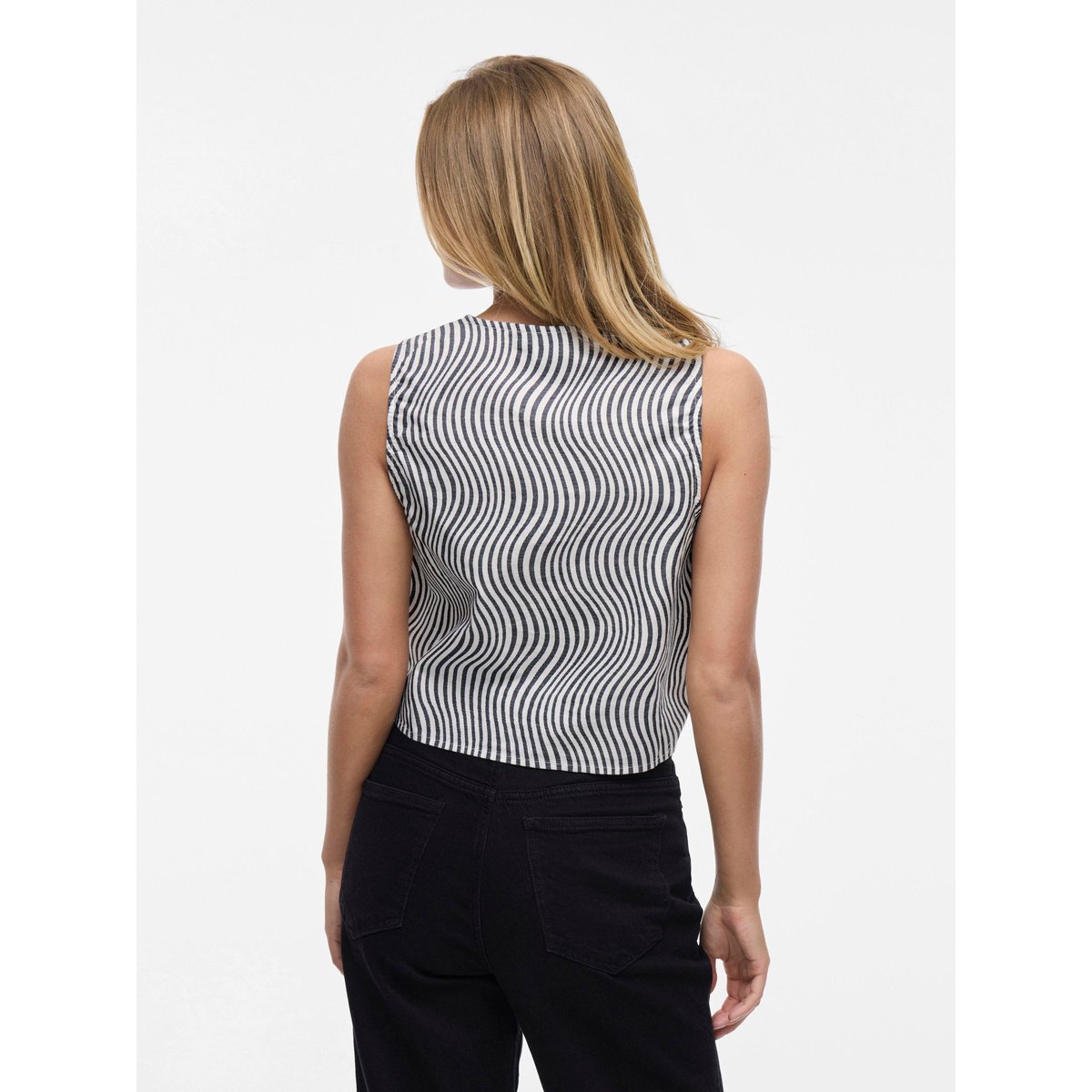 Top Sans Manches navy blazer, VILA