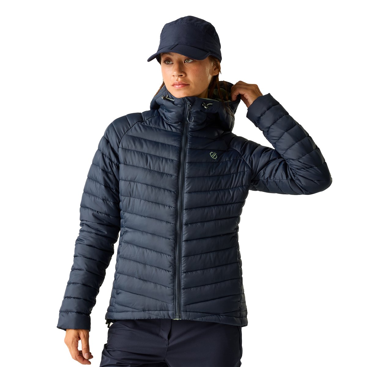 Veste matelassée isolante à capuche AIR LITE bleu marine, DARE 2B