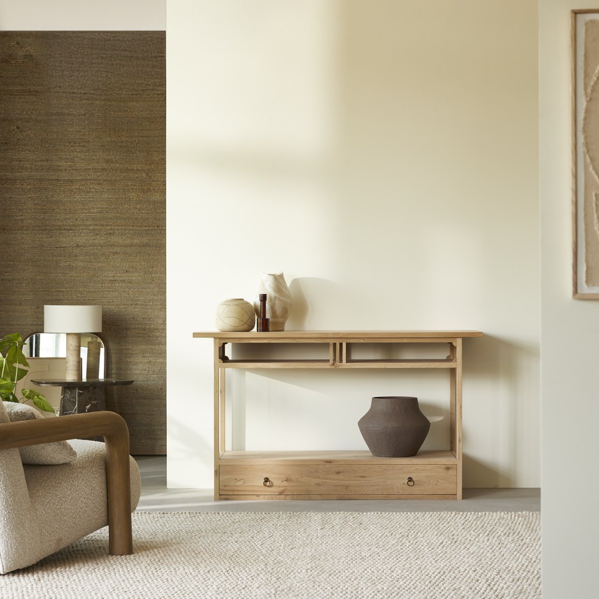 Console, CLOVIS naturel, TIKAMOON