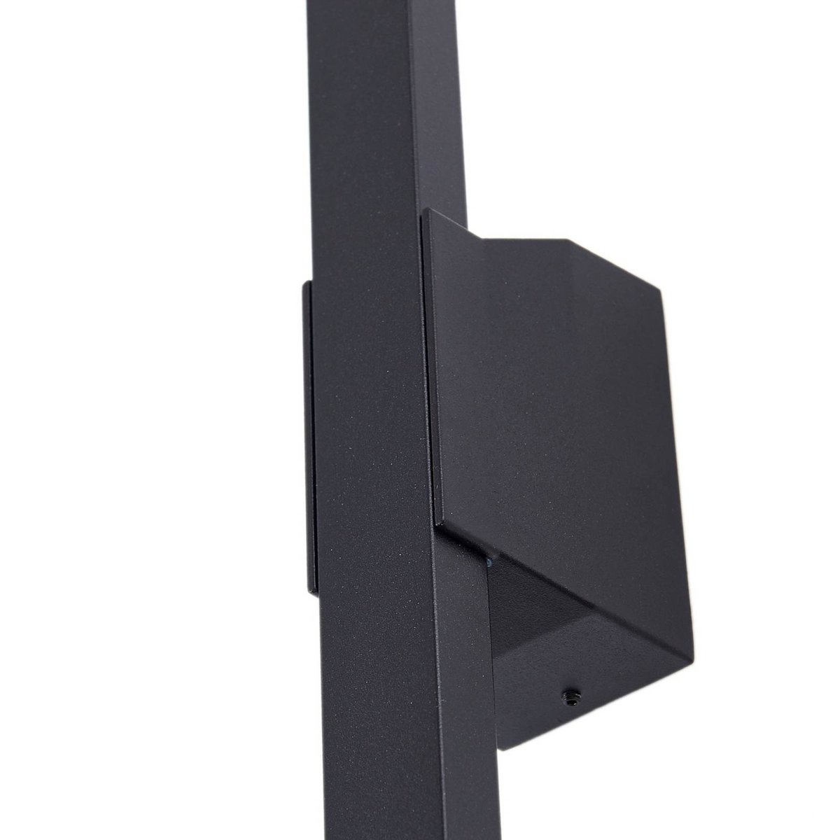 Applique extérieure en aluminium moderneLED noir, LINDBY