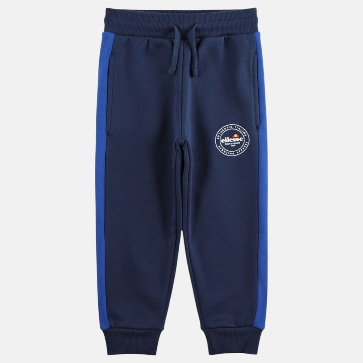 Ensemble sweat col zippé et pantalon de jogging SQUAD bleu marine, ELLESSE
