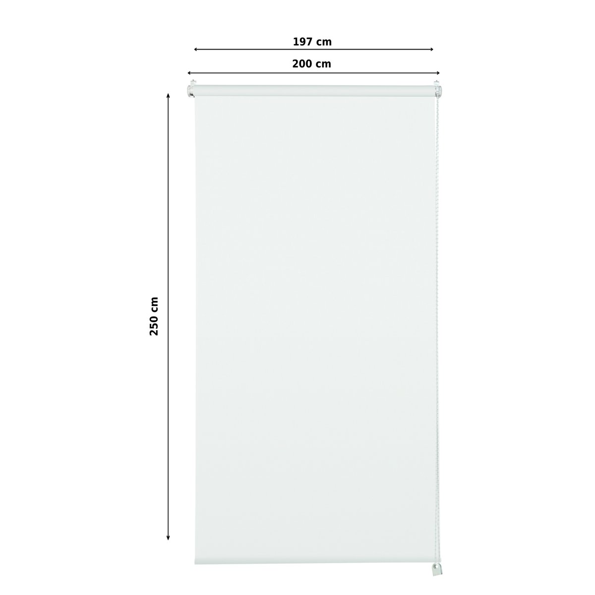 Store enrouleur tamisant, NO SERIE blanc, INSPIRE