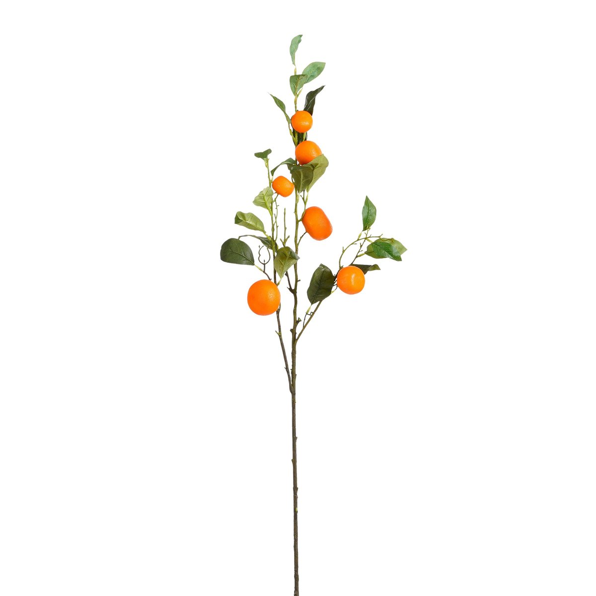 Branche artificielle de citronnier orange, MICA DECORATIONS