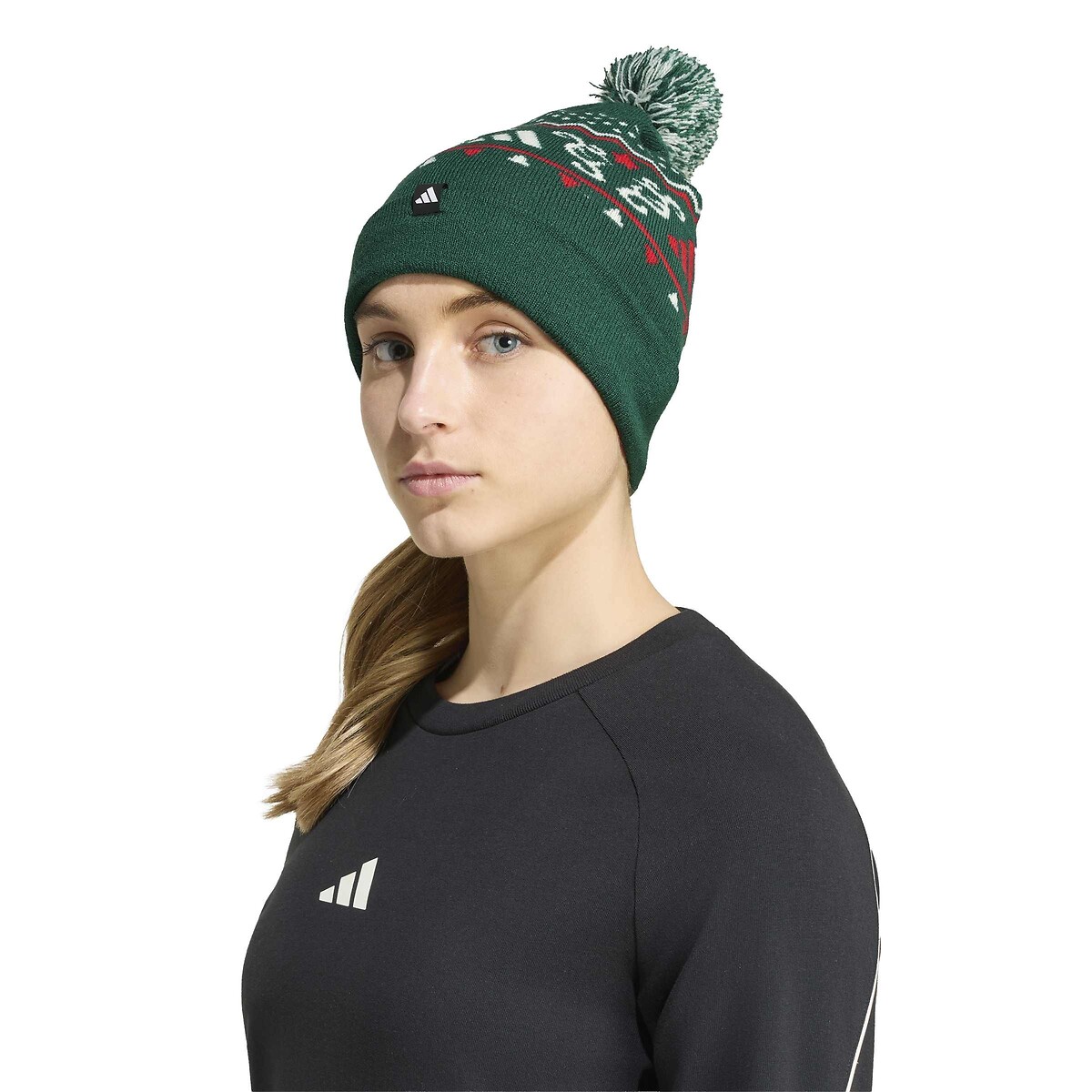 Bonnet Noël vert, adidas Performance