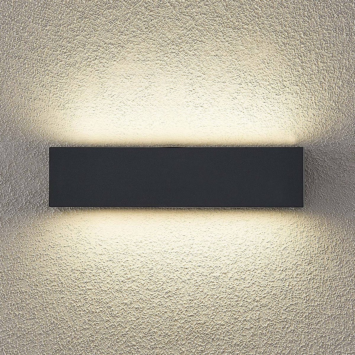 Applique extérieure en aluminium moderneLED anthracite, ARCCHIO
