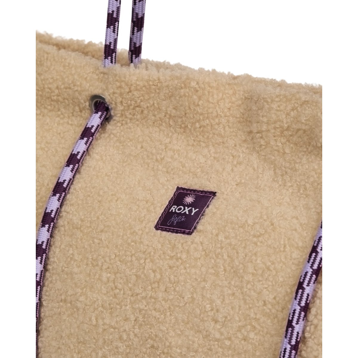 Sac tote en sherpa ELECTRIC FLOW. beige pebble, ROXY