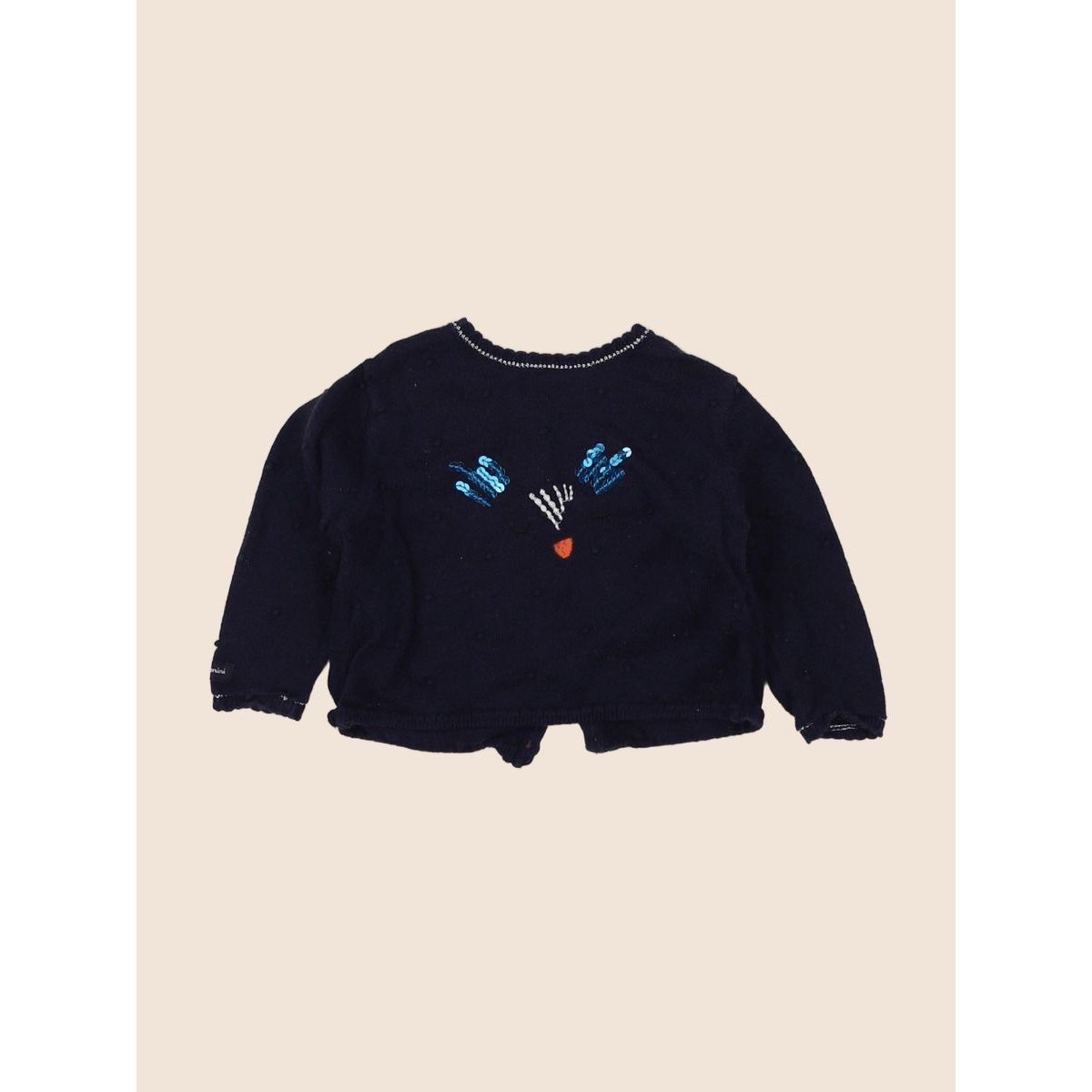 Gilet - Très bon état bleu, CATIMINI