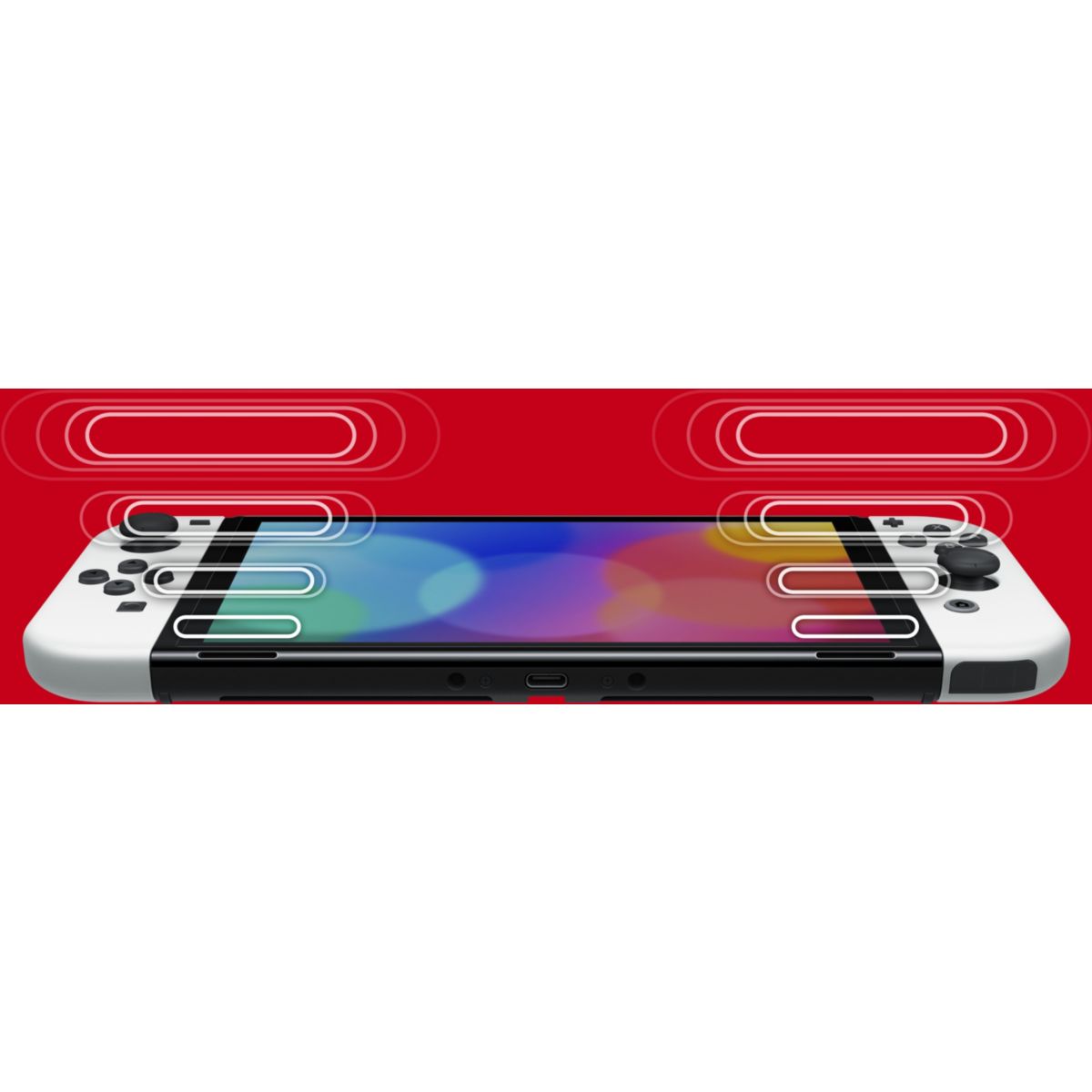 Console Switch Modèle OLED Blanche couleur unique, NINTENDO
