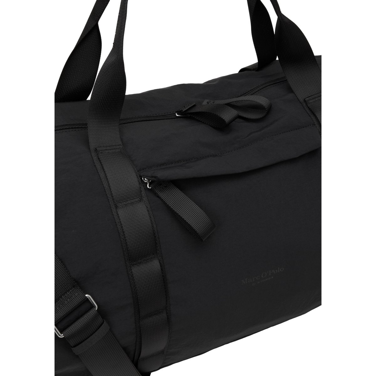 Weekender moyen en matériau recyclé hydrofuge schwarz, MARC O'POLO