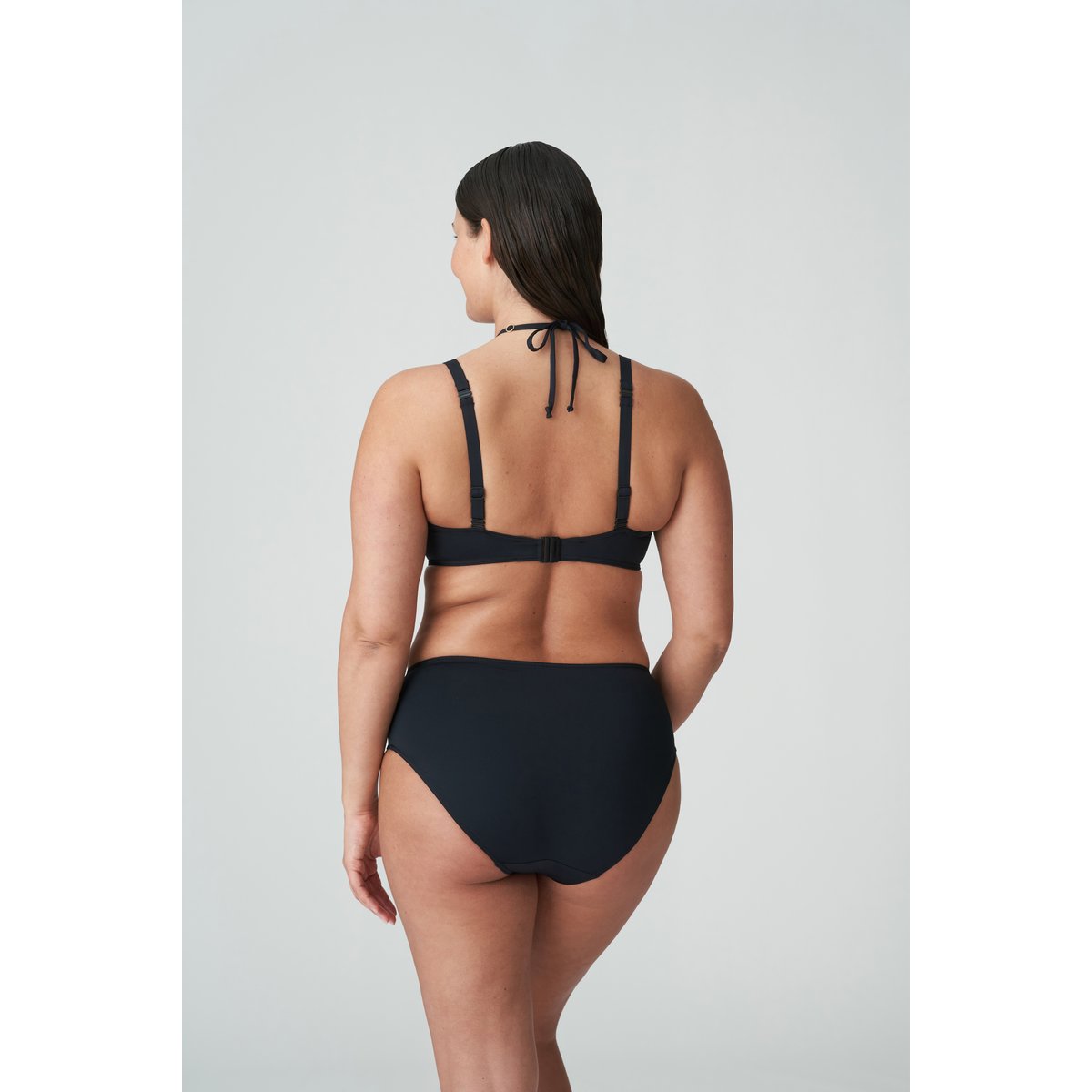 Bikini Slip taille haute DAMIETTA noir - noir, PRIMADONNA