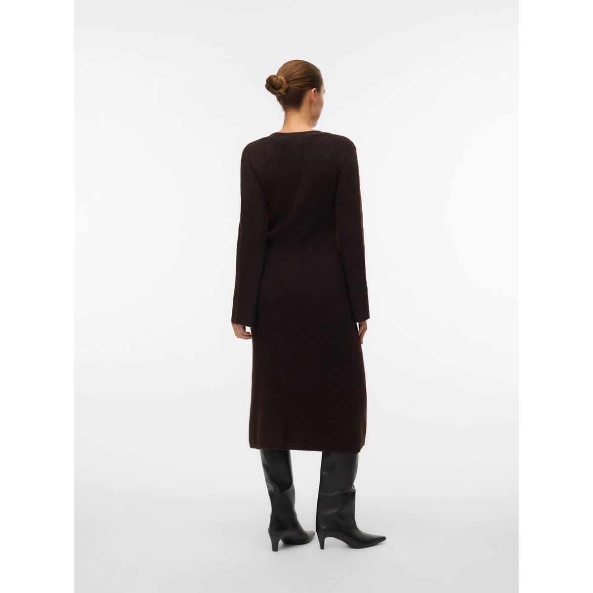 Robe En Maille marron - chocolate torte, VERO MODA