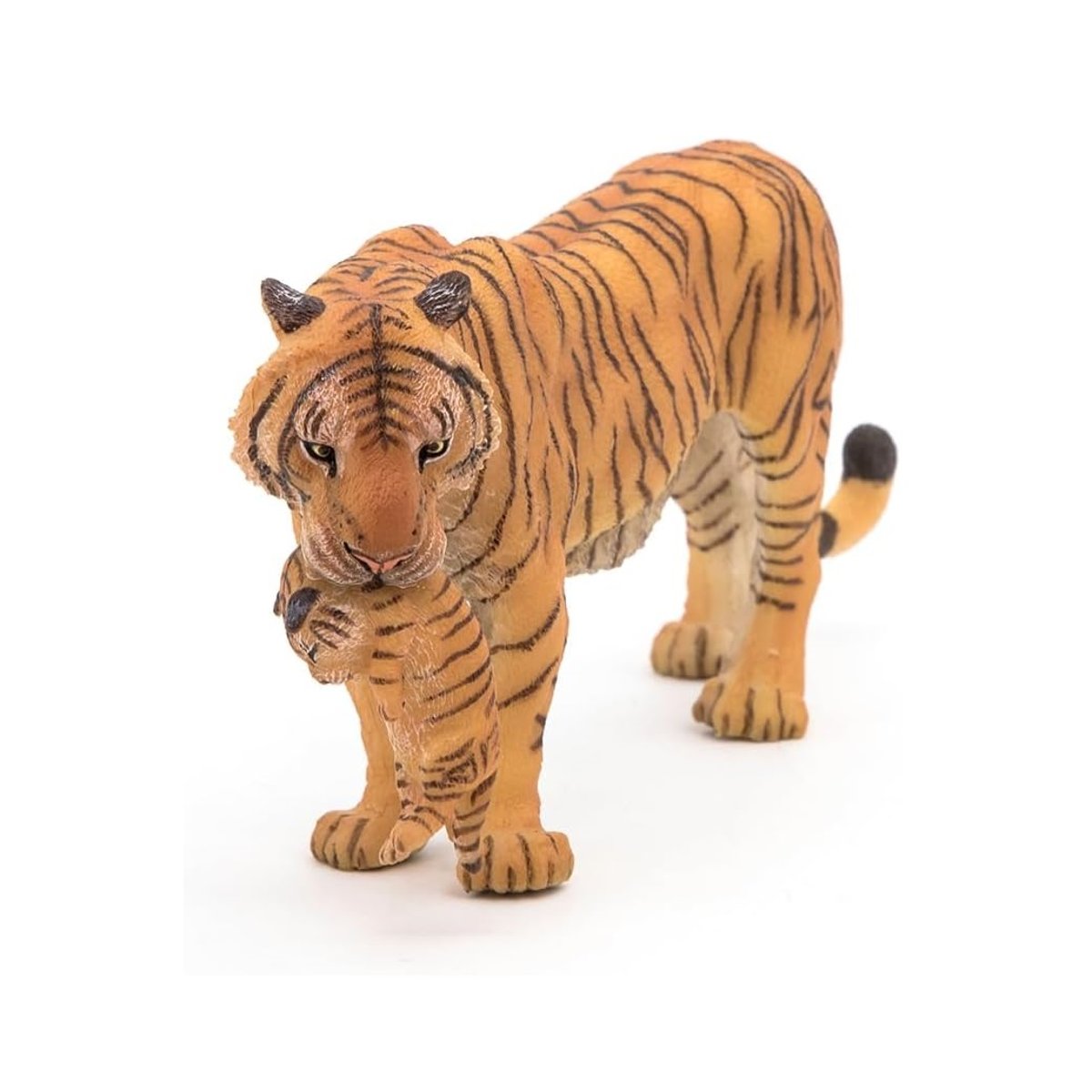 Figurine Tigresse et son bébé marron, PAPO