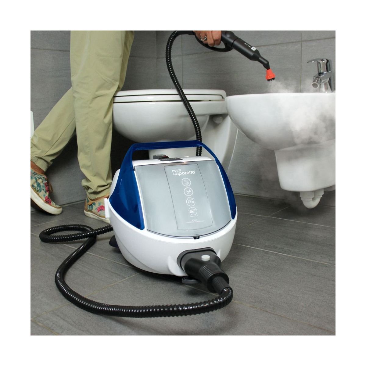 Nettoyeur vapeur Vaporetto Pro 100 Eco Power couleur unique, POLTI