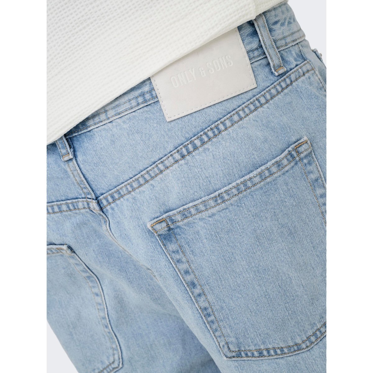 Short En Denim light blue denim, ONLY & SONS