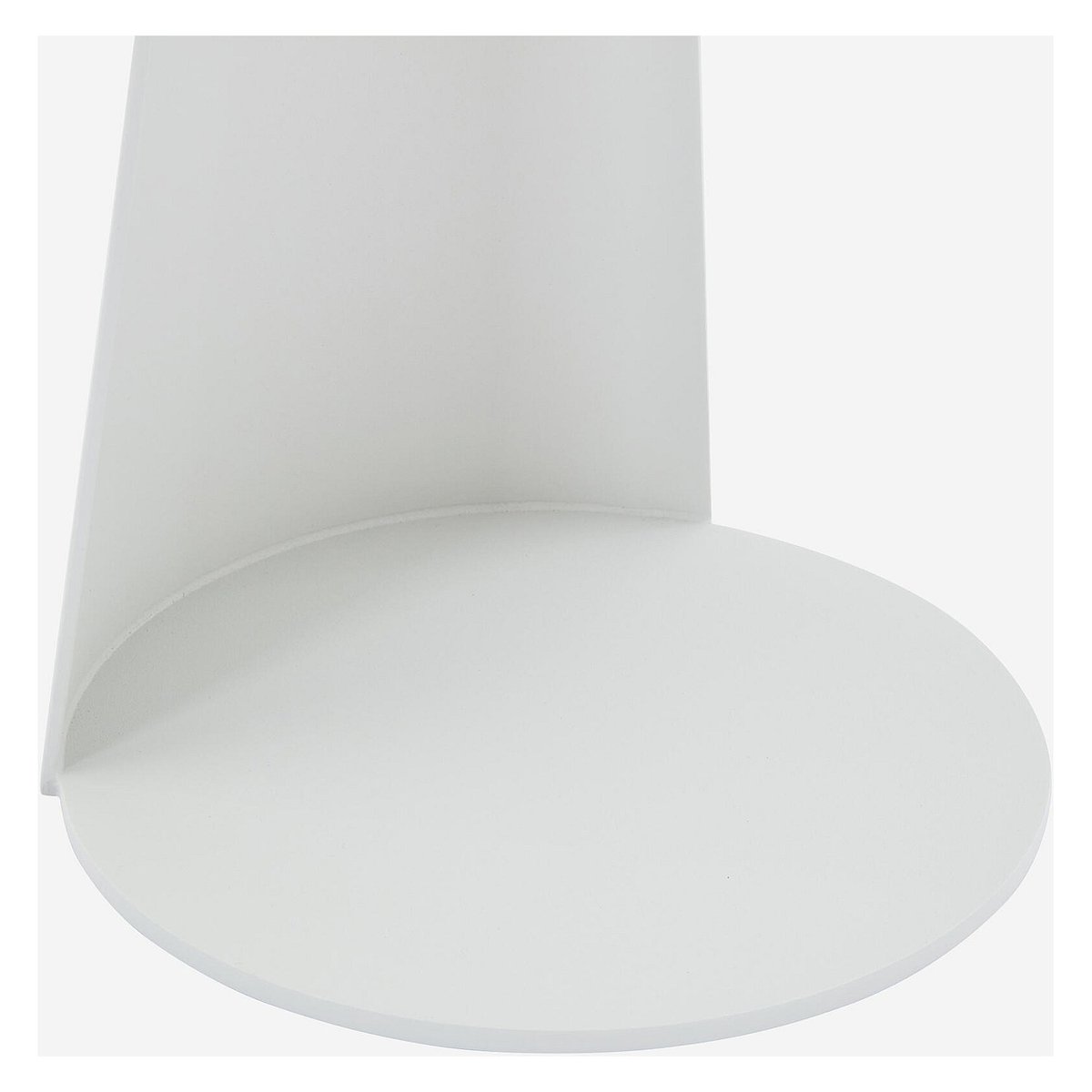 Table basse de jardin métal ITAPERA blanc, HABITAT