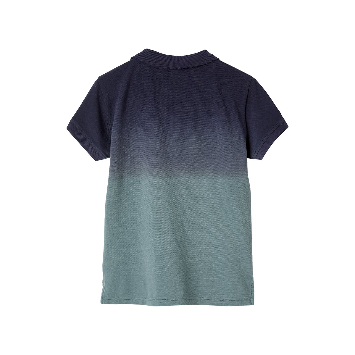 Polo Dip & Dye dark bleu indigo, VERTBAUDET