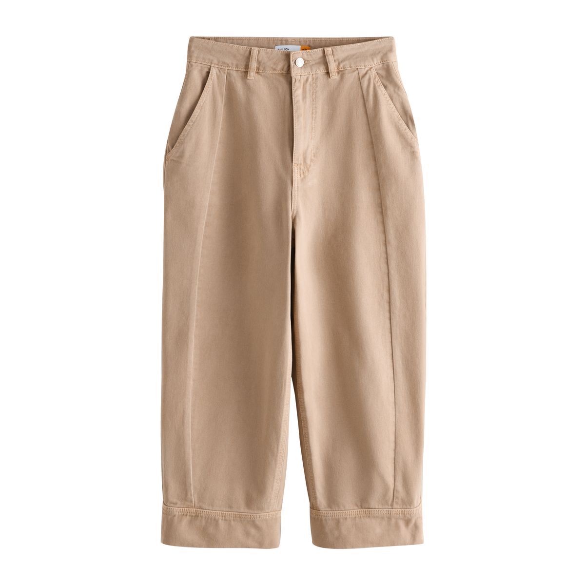 Jean court bouffant cargo naturel, NEXT
