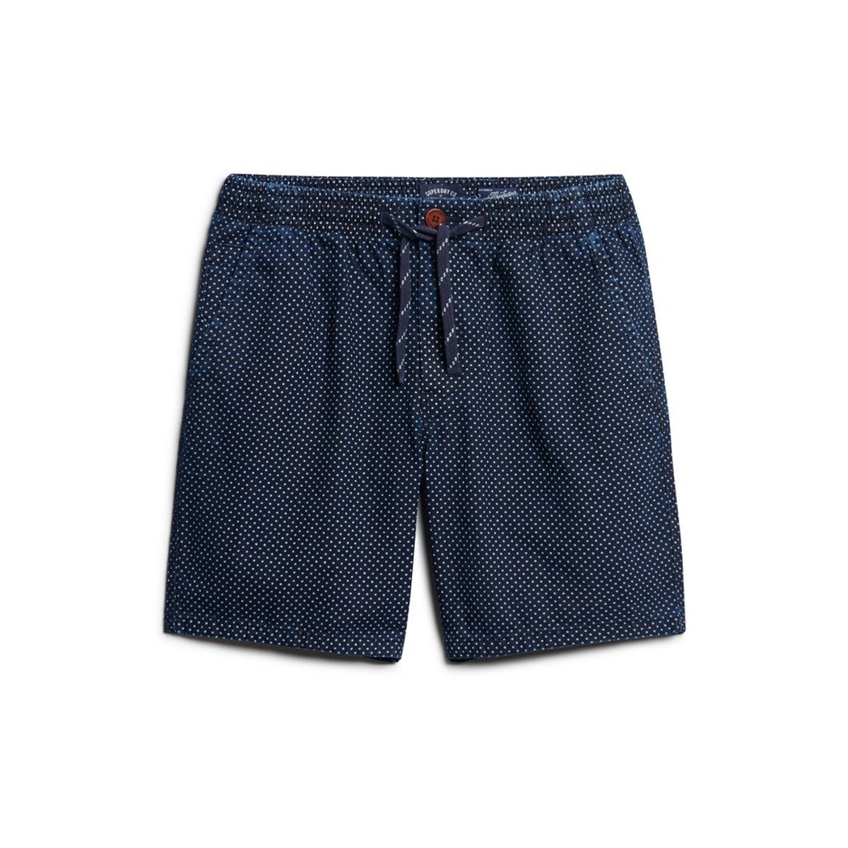 Bermuda indigo à pois pois bandana indigo, SUPERDRY