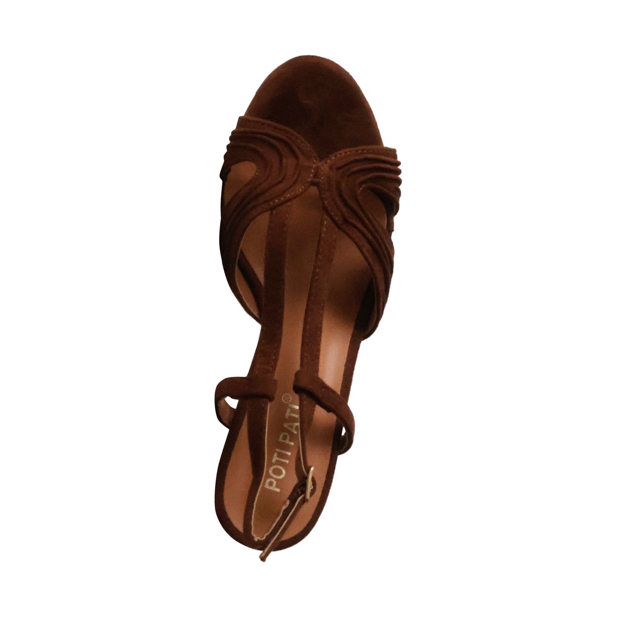 Sandales à Talon marron, ENZA NUCCI
