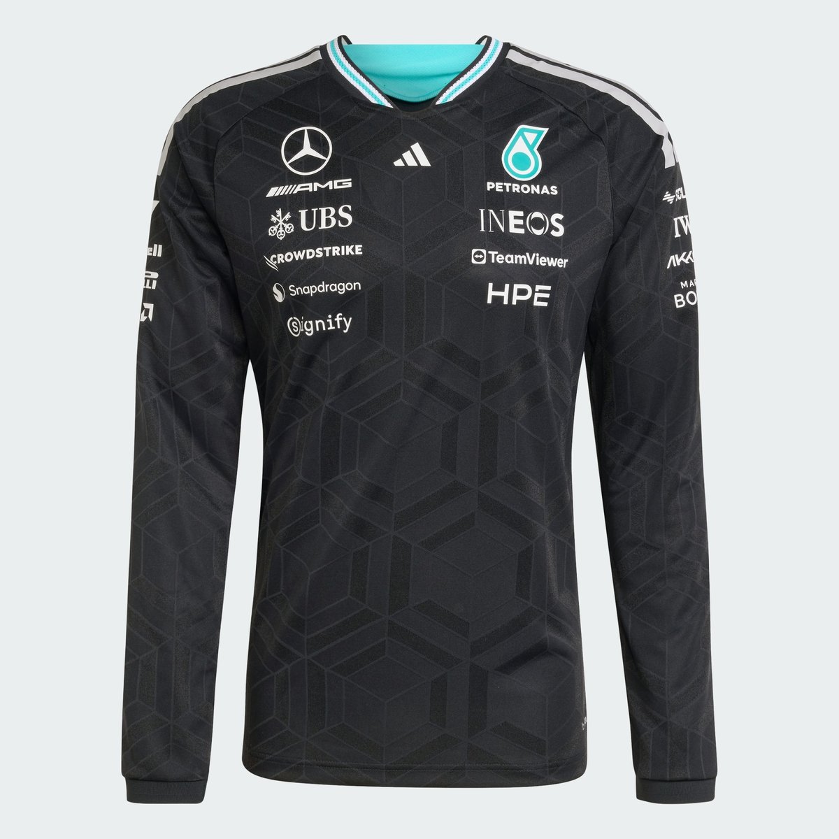 Maillot Pilote Manches Longues Mercedes - Amg Petronas Formula 1 Team Authentique black, adidas Performance