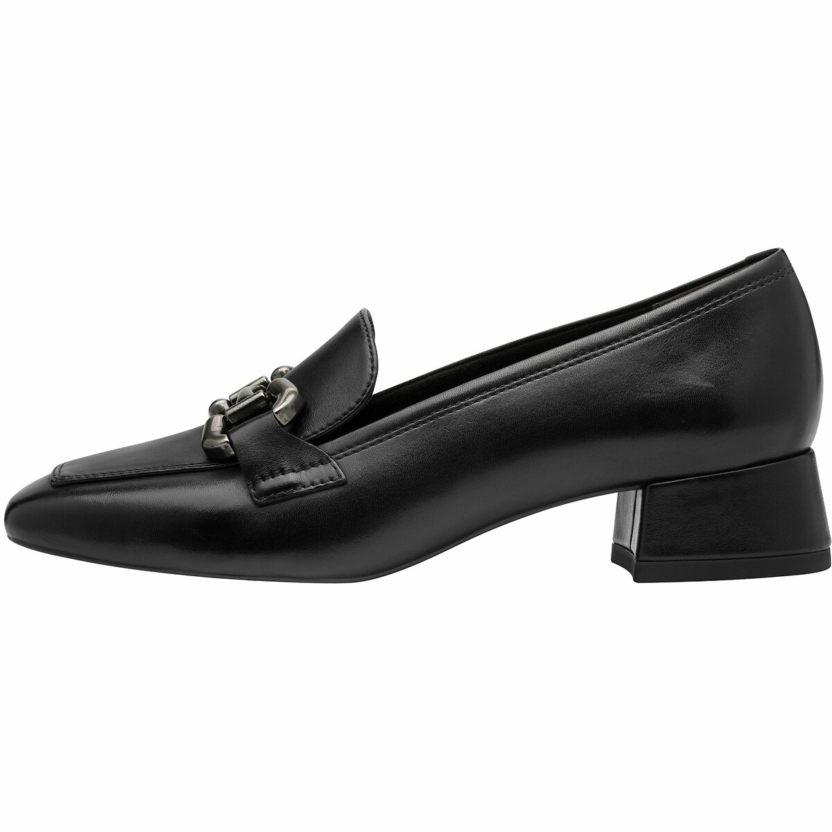 Leather Loafers black, TAMARIS