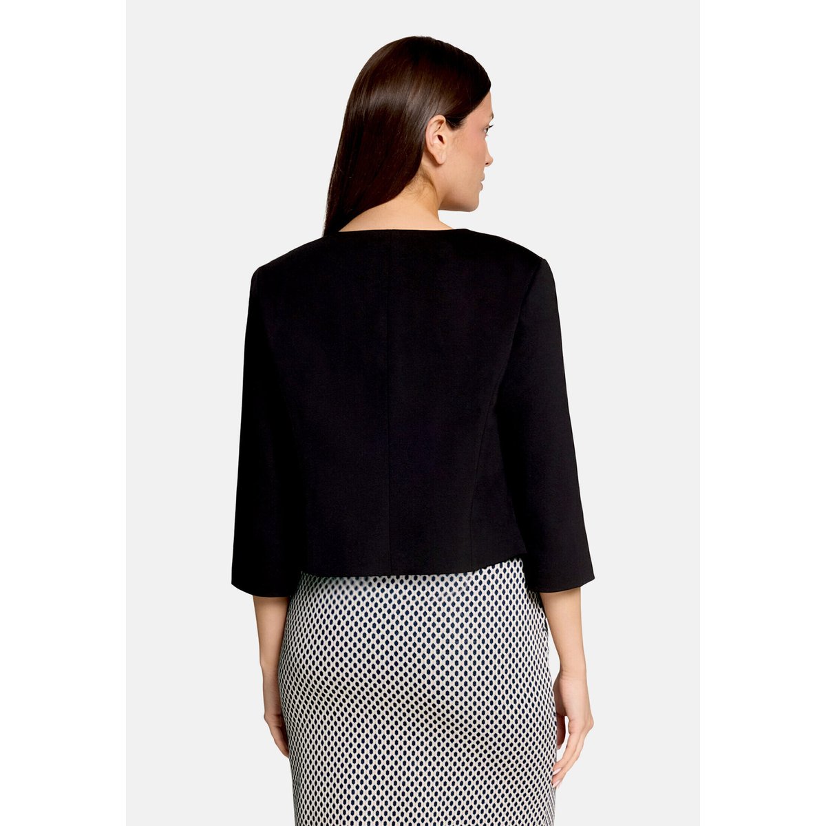 Veste blazer à manches 3/4 noir, BETTY BARCLAY