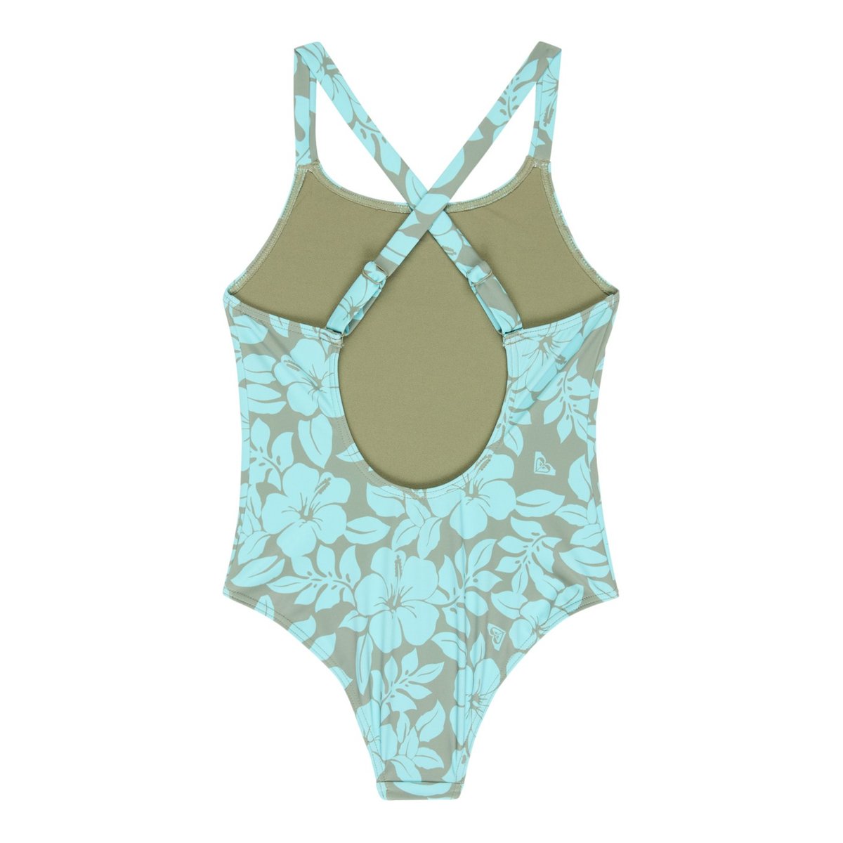 Maillot de bain une pièce. vert oil green the mo mini rg, ROXY