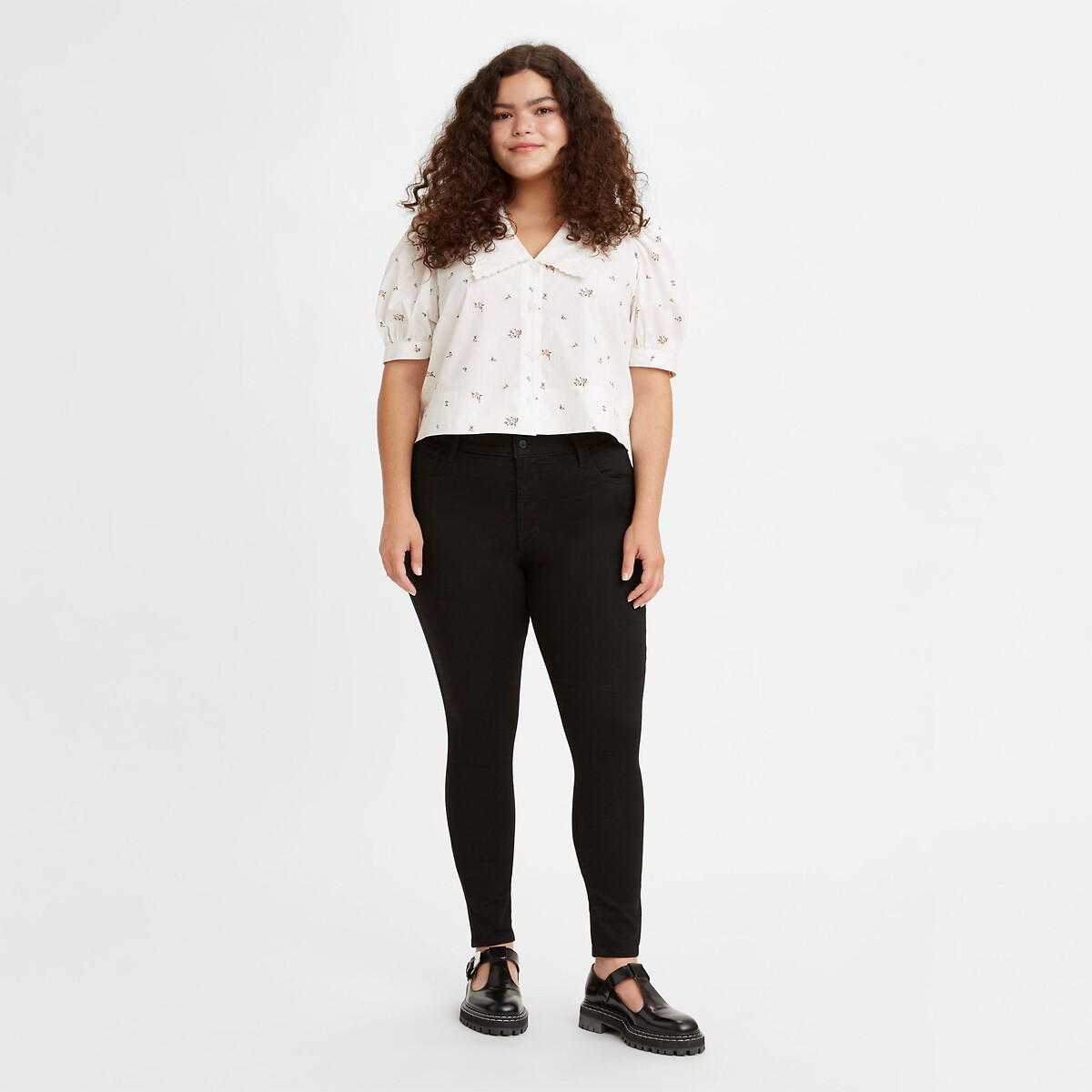 Jeans 720 High Rise Super Skinny schwarz, LEVI'S