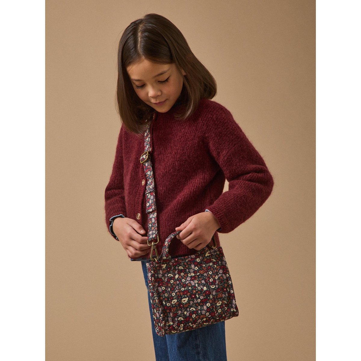 Sac shopper enfant Petal&Daisy - Made with Liberty Fabrics liberty petal and daisy, CYRILLUS