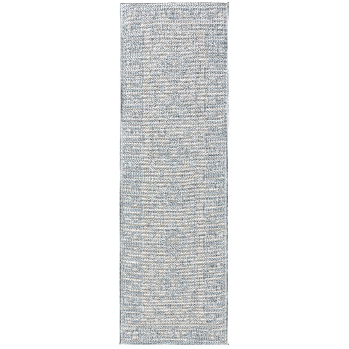 Tapis de couloir d'extérieur & intérieur BRONCO bleu, BENUTA 