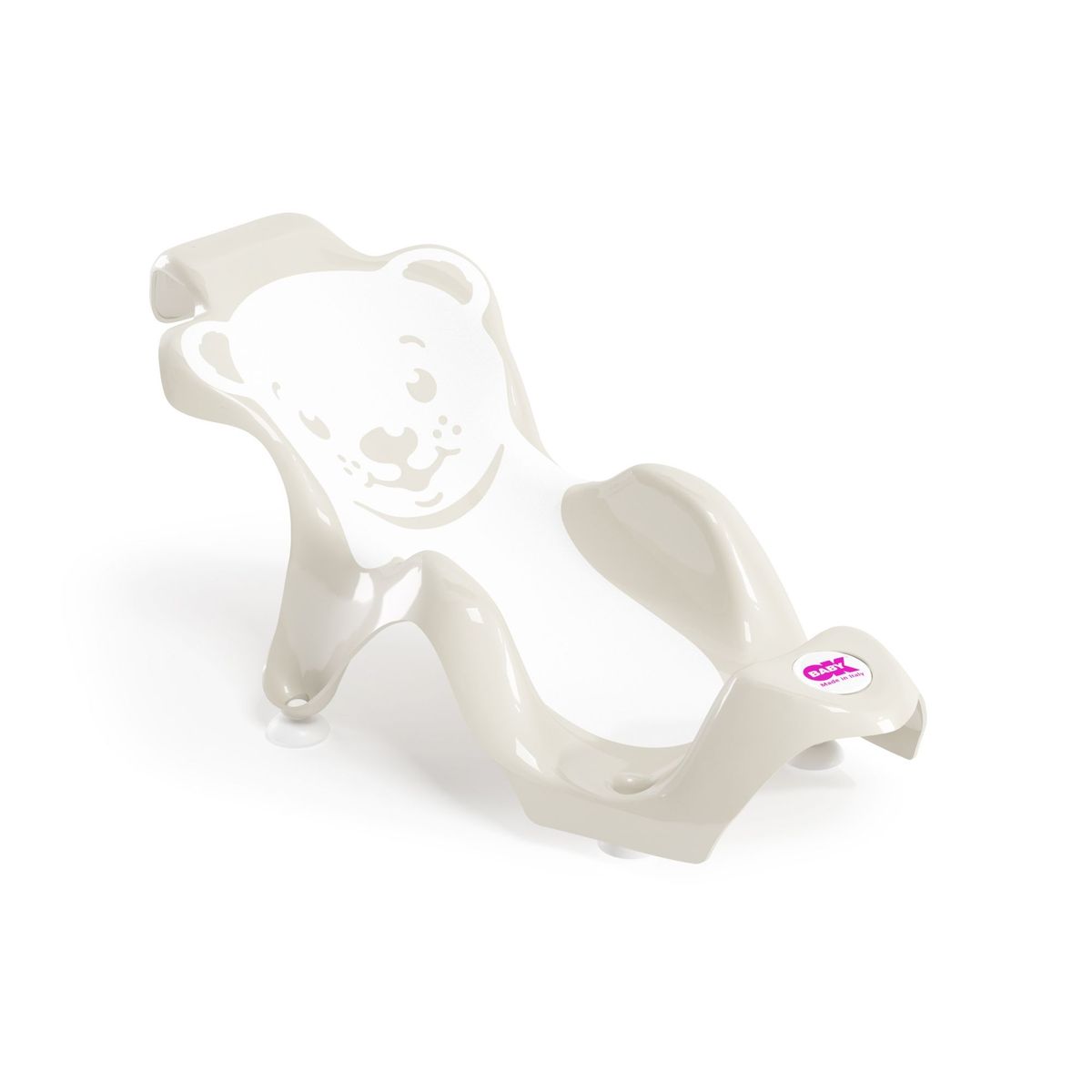 Transat de bain Buddy blanc cassé beige couleur unique, OK BABY