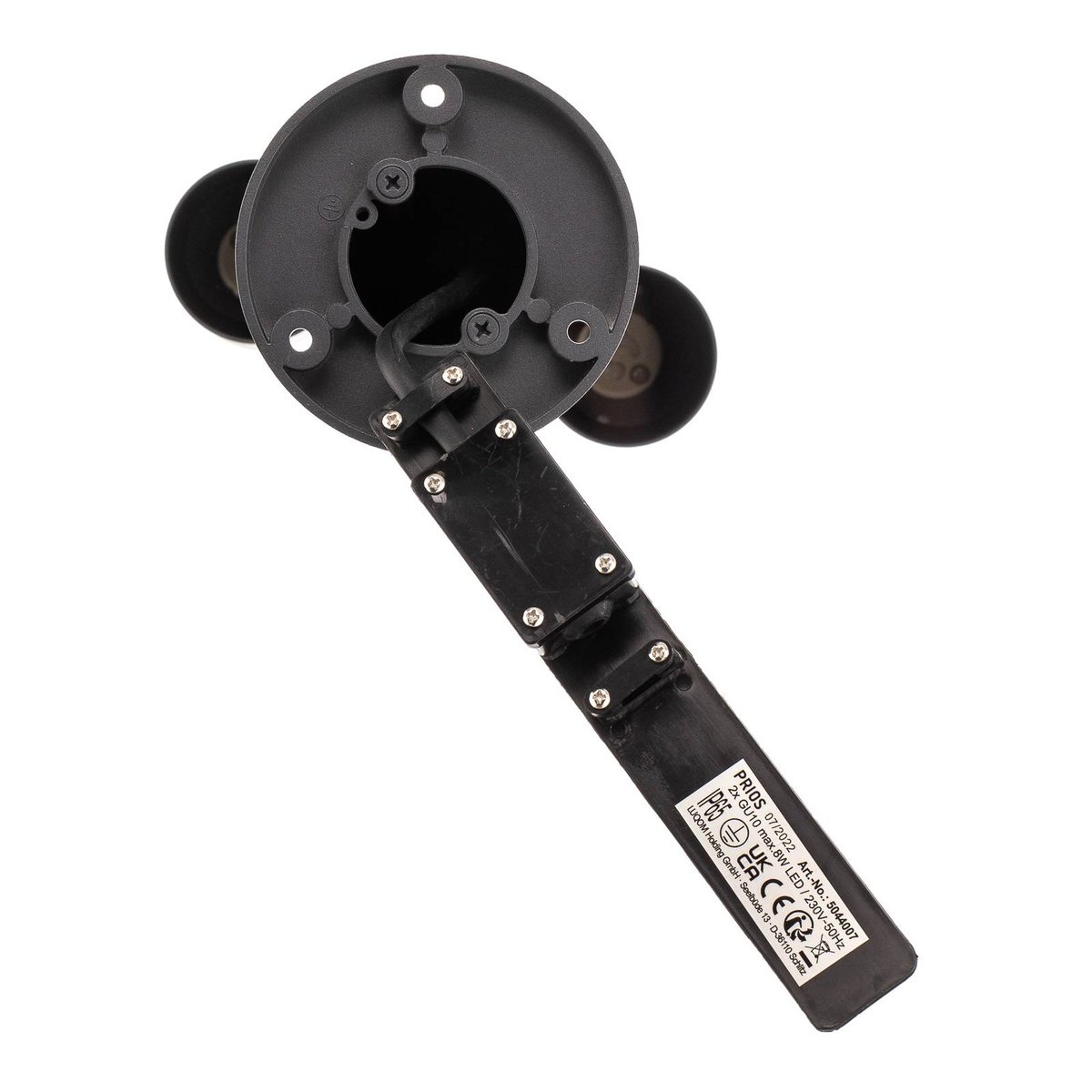 Luminaire extérieur en aluminium moderne anthracite, PRIOS
