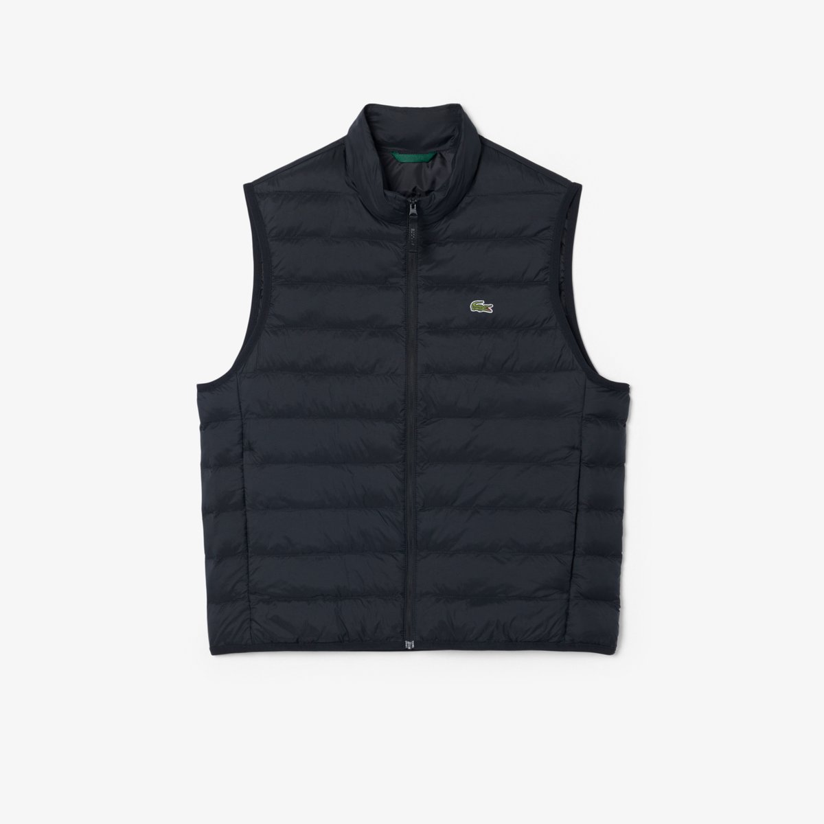 Doudoune sans manches déperlante coupe-vent noir-031, LACOSTE
