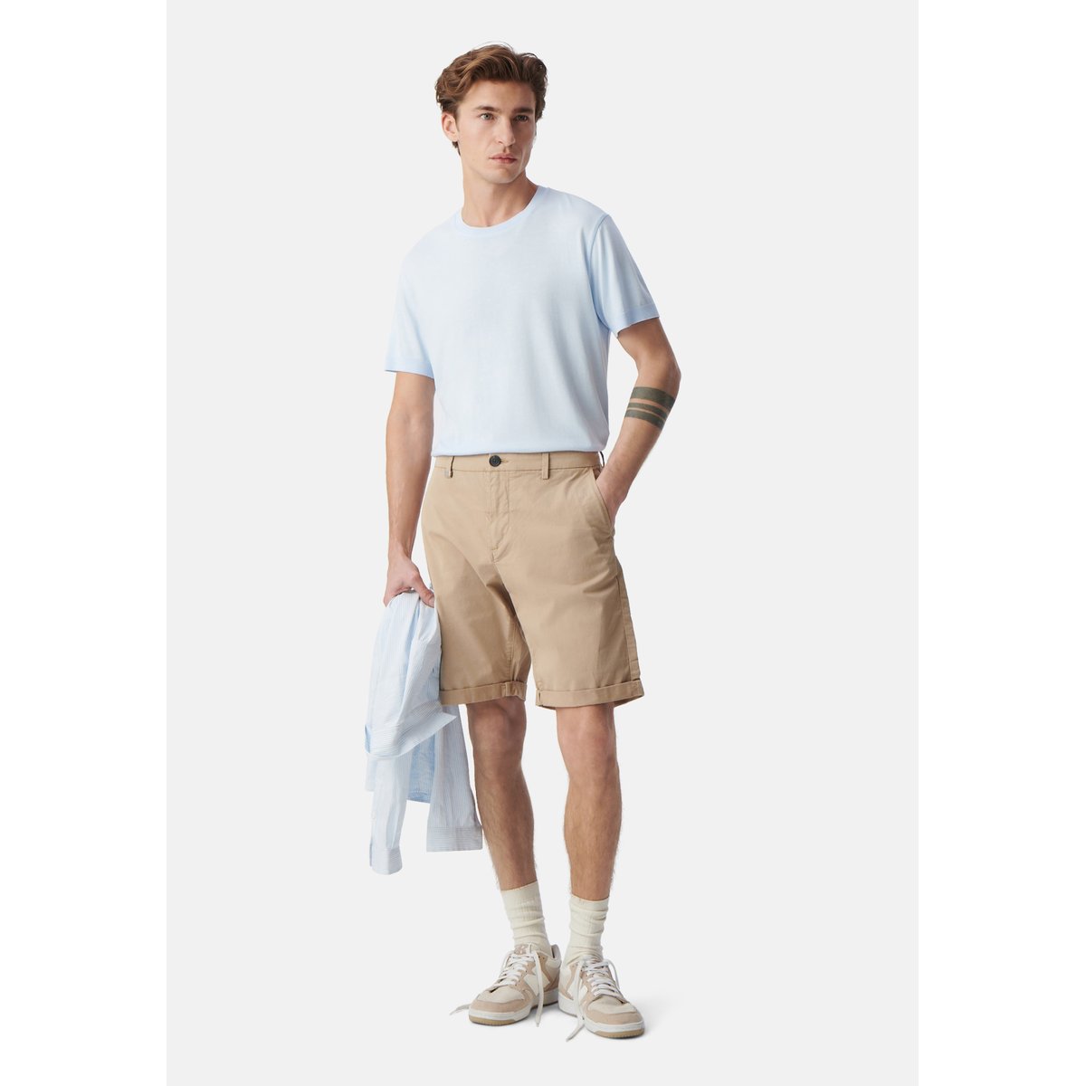 Bermuda CHINO TAPERED beige, IKKS