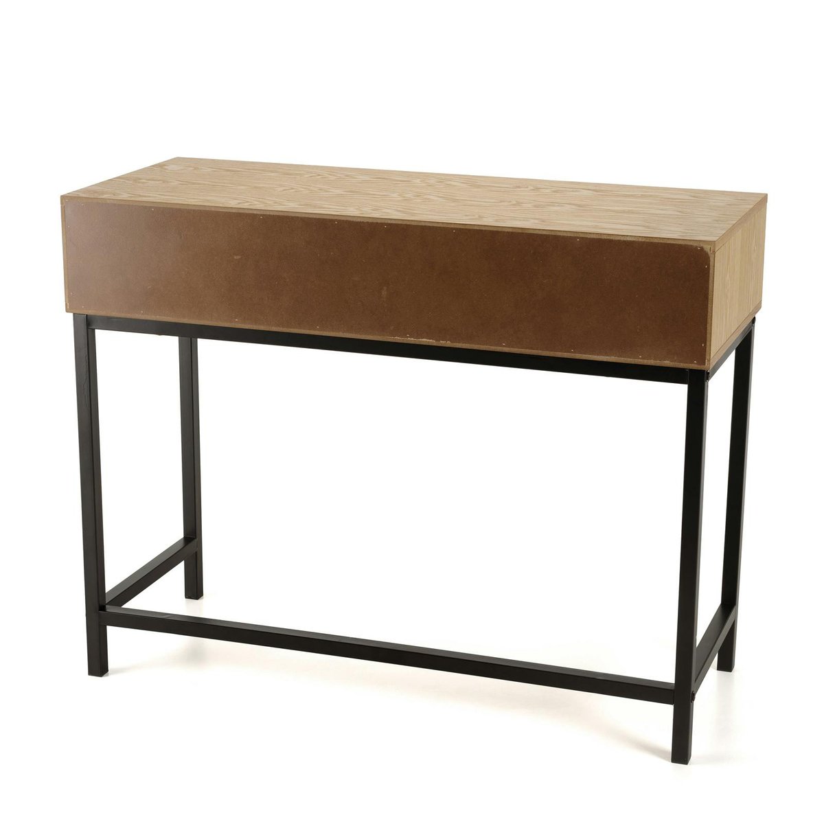 Console 2 tiroirs en cannage rotin naturel PALMA bois naturel, PIER IMPORT