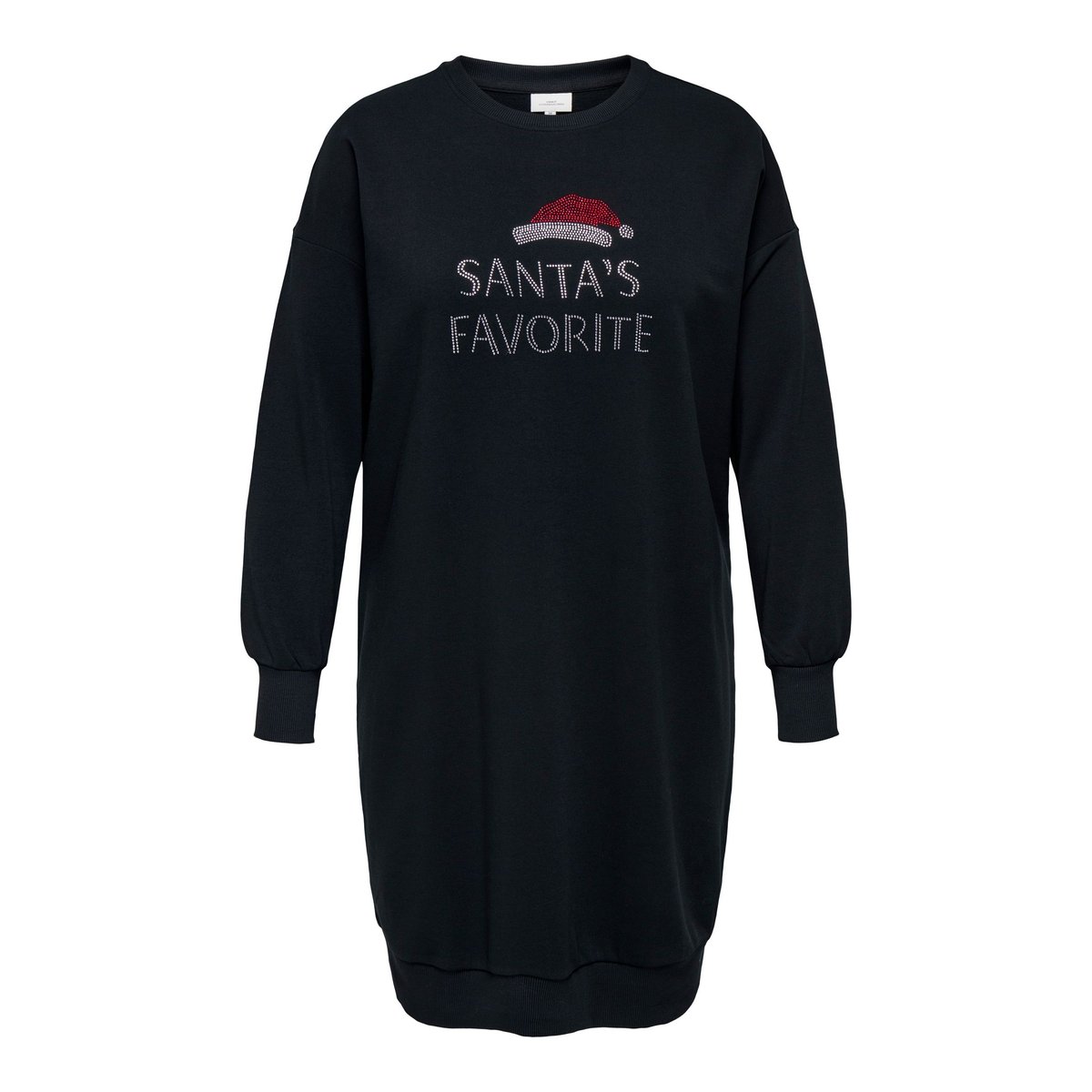 Robe Molletonnée black 1, ONLY CARMAKOMA
