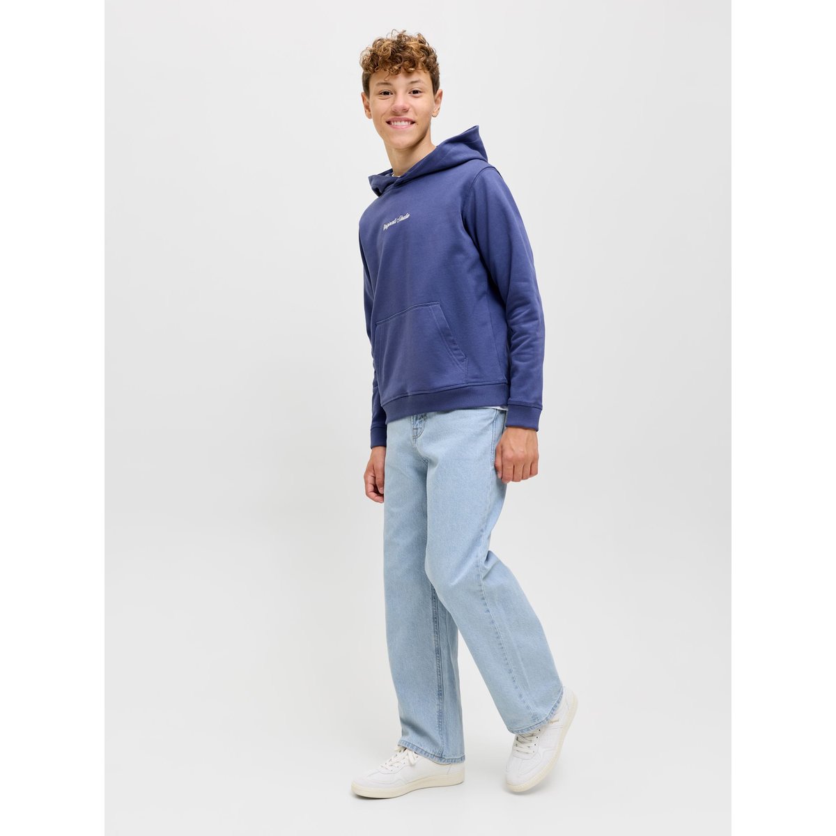 Jean Baggy Fit blue denim, JACK & JONES JUNIOR