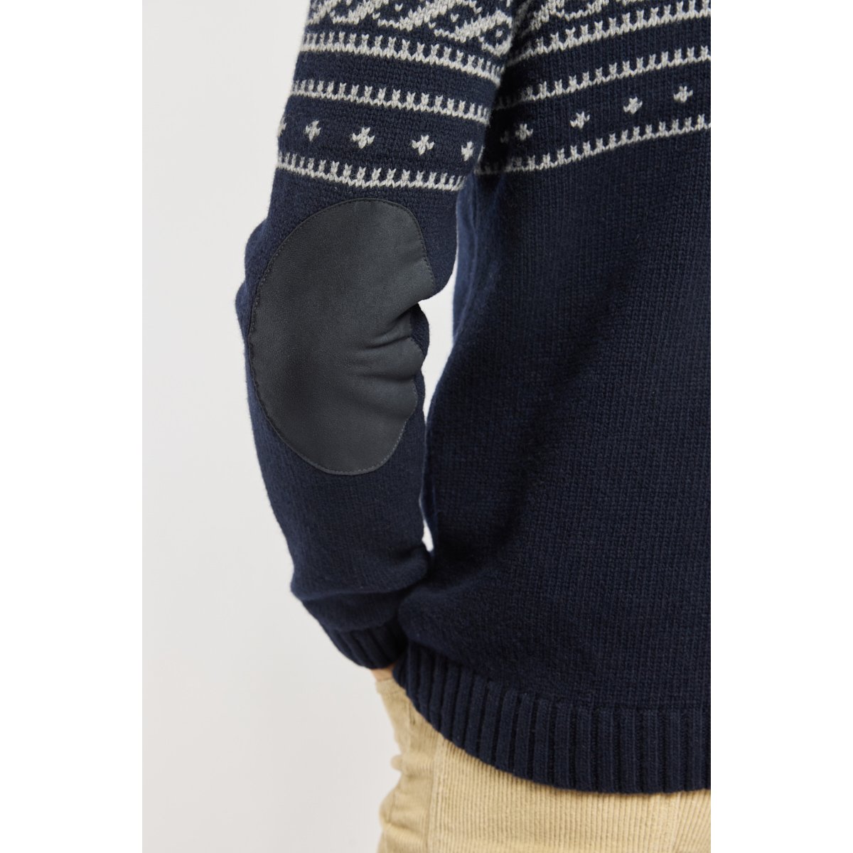 Pull camionneur Deauville - laine marine deep, ARMOR-LUX