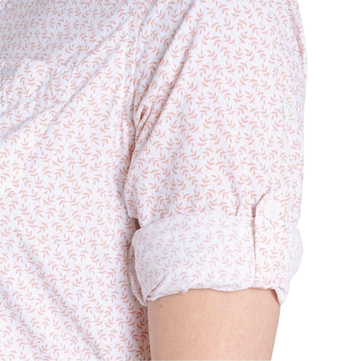 Chemise manches longues motif/style imprimé intégral GISELE rose pâle imprimé intégral, CRAGHOPPERS