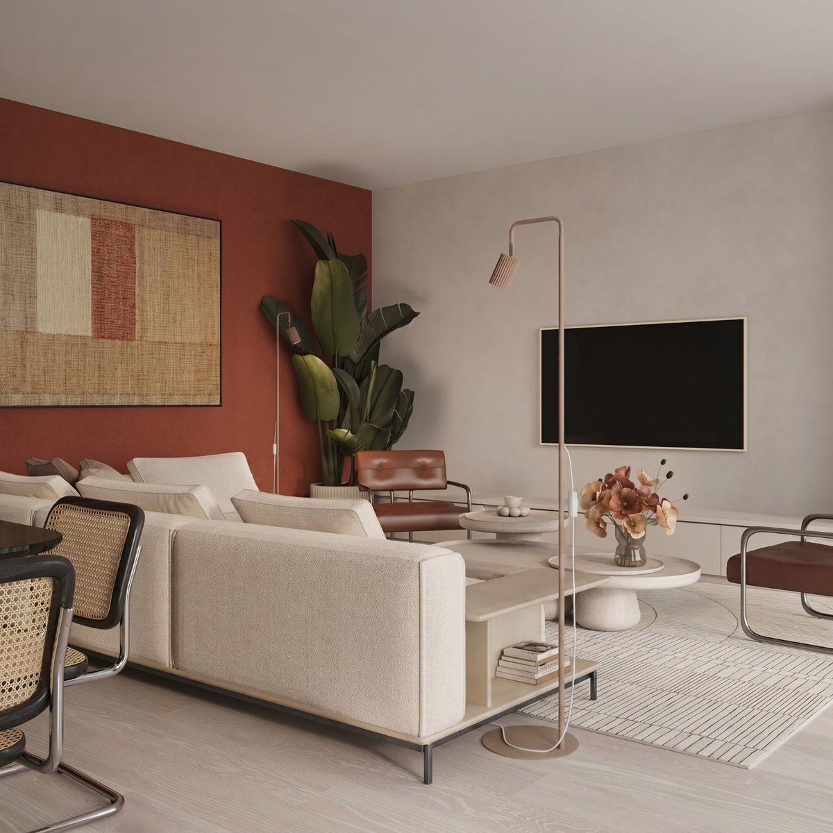 Lampadaire Aluminium Taupe GU10 1 KARBON taupe, EDEN